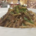 リストランテ ラ・バリック トウキョウ - キノコのタリアッテレ　横から