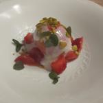 リストランテ ラ・バリック トウキョウ - あまおうのデザート