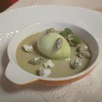 リストランテ ラ・バリック トウキョウ - ピスタチオのデザート