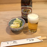 Eiichi - 瓶ビール650円