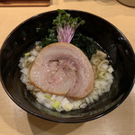 饗 くろ喜 - 塩煮干し肉わかめそば（1,300円）※限定麺 2019.3