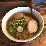 G麺７ - らーめん正油味付玉子入り（870円）