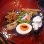 麺 玉響 - 黒ごま黒助（夏季限定）　トッピングのみ