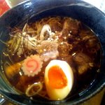 麺 玉響 - 牛すじの醤油麺（期間限定）