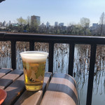 上野動物園 カフェカメレオン - 不忍池を望むロケーション