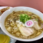 萬福軒 - 背脂煮干しラーメン