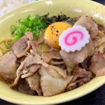 萬福軒 - 肉あえそば  肉玉ラーメンに似たビジュアルです  これはこれであり