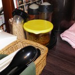 らーめんでぽっと - 調味料類