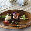 THE　VILLA　HAMANAKO - 料理写真:前菜。鹿肉のパテ、蕪のムース。