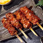 炭火焼鳥あずま - 白レバタレ220円