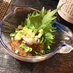 炭火焼鳥あずま - 生しらすの沖漬け