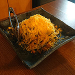 俺のやきとり - カラスミ蕎麦 (そば増量)