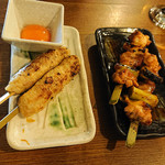 俺のやきとり - 手造り鶏つくね & 若鶏ねぎ間