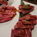 ぴこぴこ精肉店 - 並カルビ・並ロース・ハラミ