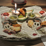 日本料理 潤花 - 焼き物八寸