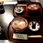 御菓子司 中村軒 - ぜんざいとしるこ