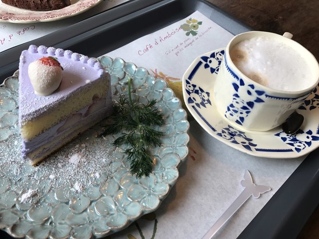 アンボワーズ 道ノ尾 カフェ 食べログ