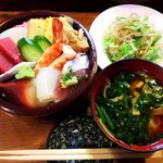 寿司鉄 - 寿司鉄 ＠平和台 ランチちらし ６５０円