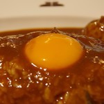 カレー番長 - 番長カレー卵トッピング