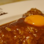 カレー番長 - 番長カレー卵トッピング