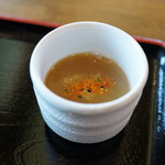 Sobano Kura Mikunian - 蕎麦汁は入れない方が美味しいです（セルフの蕎麦湯）