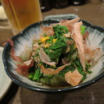 菜の花の辛し和え 162円(2019年3月)