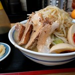 魔界ラーメン 月光 - 男峠(煮卵トッピング)950円