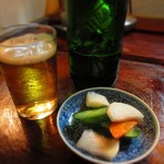 TAHOE - ハートランドビール中瓶650円とお通し