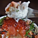 北海道旨いもの居酒屋 ヤマノキ - 北海道産のお米を使った　ごはんが大盛りサービス