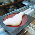 寿司栄 - 天然トラフグの白子