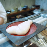 寿司栄 - 天然トラフグの白子