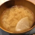 Tantoto Wakura - ☆味噌汁は濃い目の味付け。