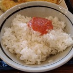 Marugame Seimen - ごはん+明太子