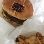 GET BURGER - ゲットバーガー1000円テイクアウトポテト付き