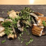 旬菜 おぐら家 - 鳴門青鰻の白焼き・醤油焼き