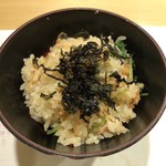 旬菜 おぐら家 - 桜海老と新生姜の炊き込みご飯