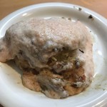 源亀 - 明太子入り雪見ソースがとろ〜り♡