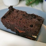 KOPENHAGEN CAFFEE - 温めてとろけたチョコ入りの重厚な生地に、コクのあるホワイトチョコと甘酸っぱいクランベリーが合う！