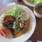 草々徒 - ランチB（大豆ハンバーグ）