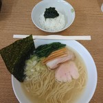 王者-23 - 鯛塩蕎麦と〆の生のり雑炊