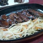 清流館 - ステーキ定食メイン