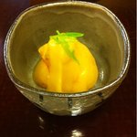 三友居 - 柿のふろふき。