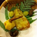 三友居 - 季節の揚げ物。