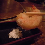 味とく家 - エビ天ぷらどうぞ～
