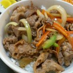 とり雅 - 焼肉丼アップ