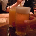 味とく家 - 久々の乾杯ぢゃ～～☆