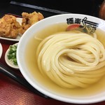 極楽うどん TKU - 鶏天セット（￥790）