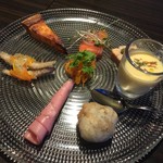 MILLE FIORI - 前菜盛り合わせ（￥1000）