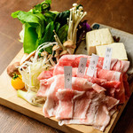 しゃぶしゃぶと島豚料理 みなみ - 沖縄県産の新鮮野菜、島豆腐もしゃぶしゃぶで