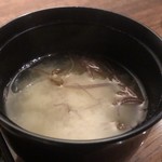 カフェ インビー - ふのりの味噌汁